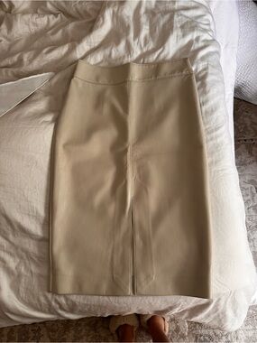 Aritzia Babaton Pegu Faux Leather Pencil Skirt